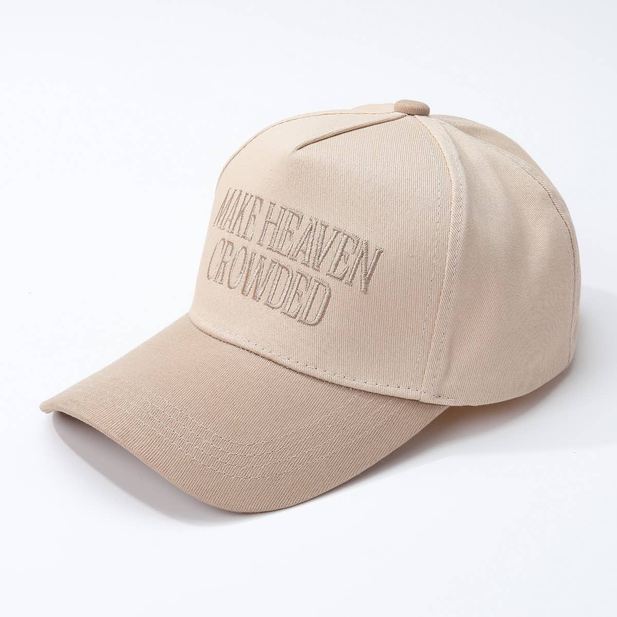 MAKE HEAVEN CROWDED BALL CAP