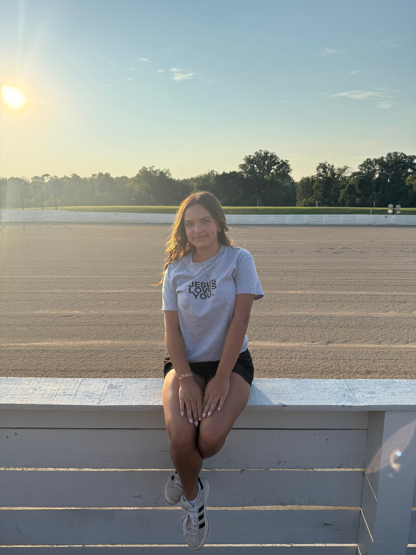 Gray Logo Tee