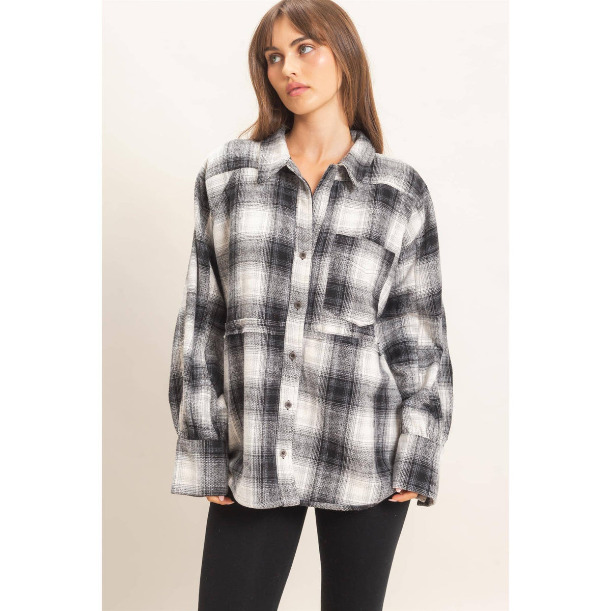 Plaid Flannel Shirt