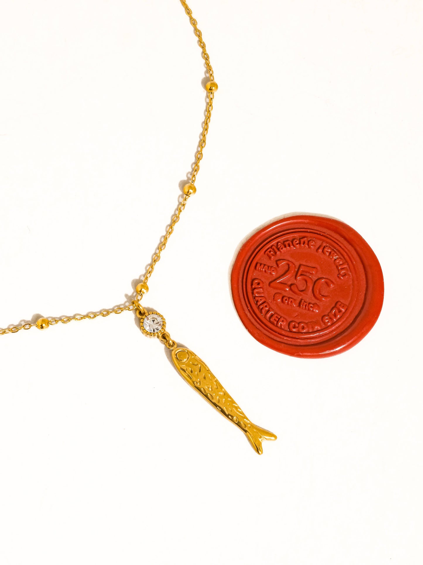 Fish Pendant Necklace