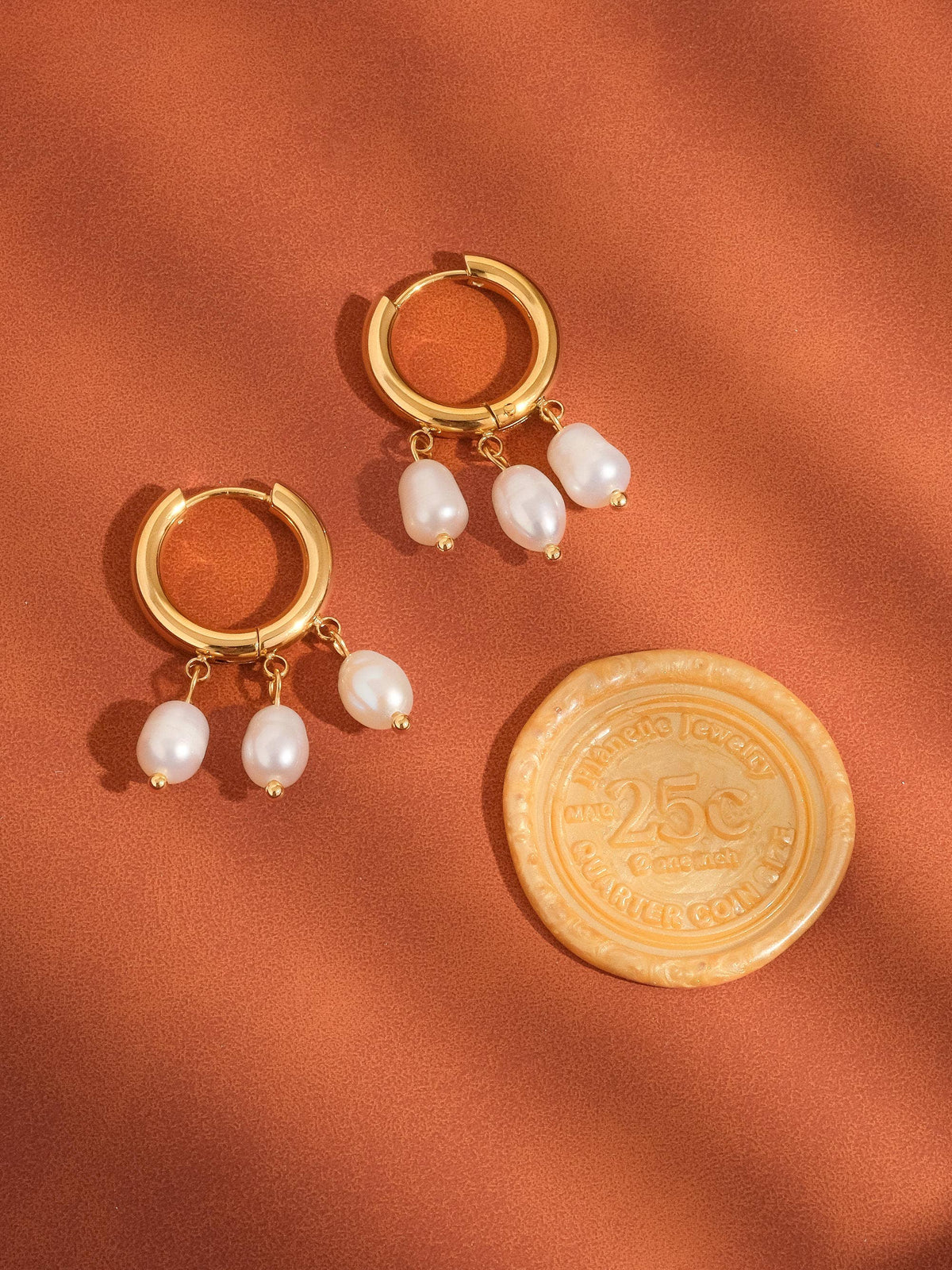 Petite Pearl Dangle Earring
