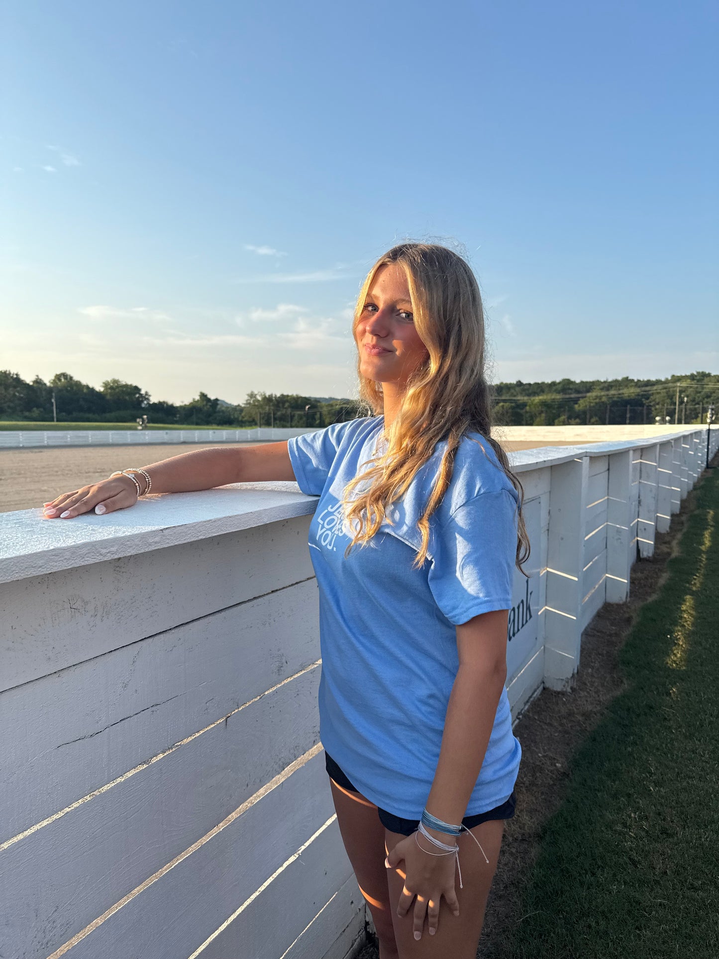 University Blue Logo Tee