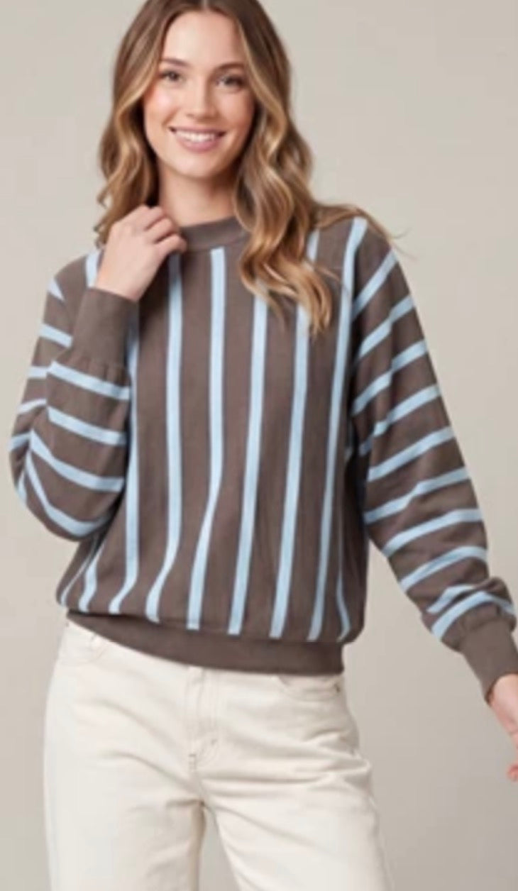 Stripe sweater