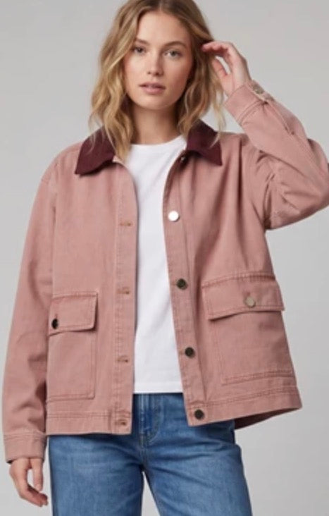 Hey pink barn jacket