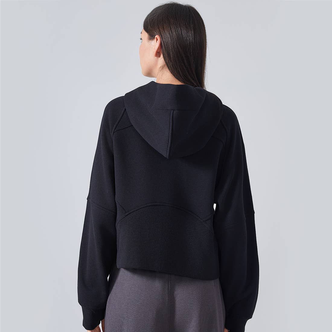 Half Zipper Sweatshirt Big Pockets Hoodie