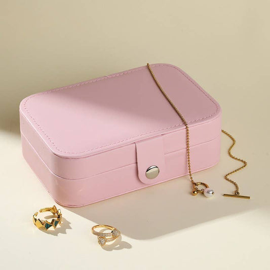 JEWELRY ORGANIZER TRAVEL BOX CASE
