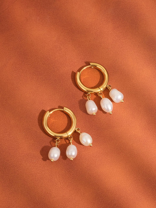 Petite Pearl Dangle Earring
