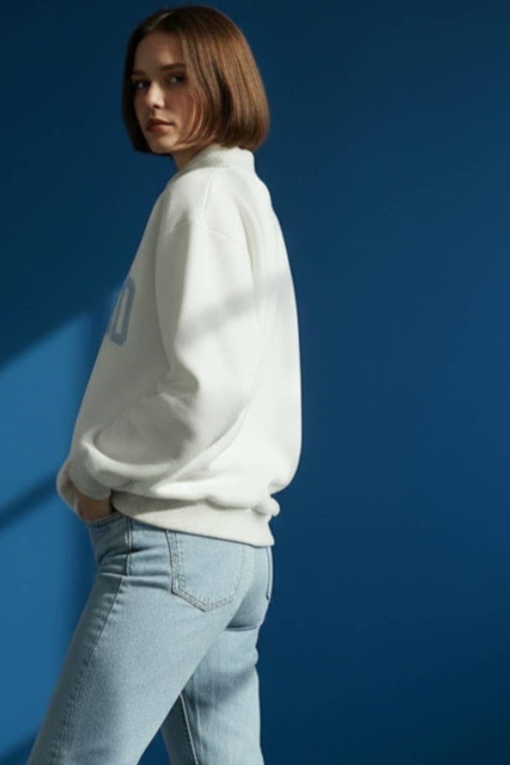 JESUS & GOD IS GOOD Reversible mockneck