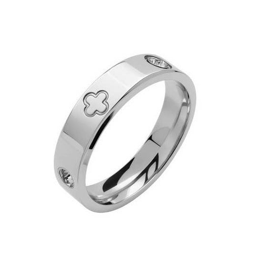 18K STAINLESS STEEL TARNISH FREE BAND RING