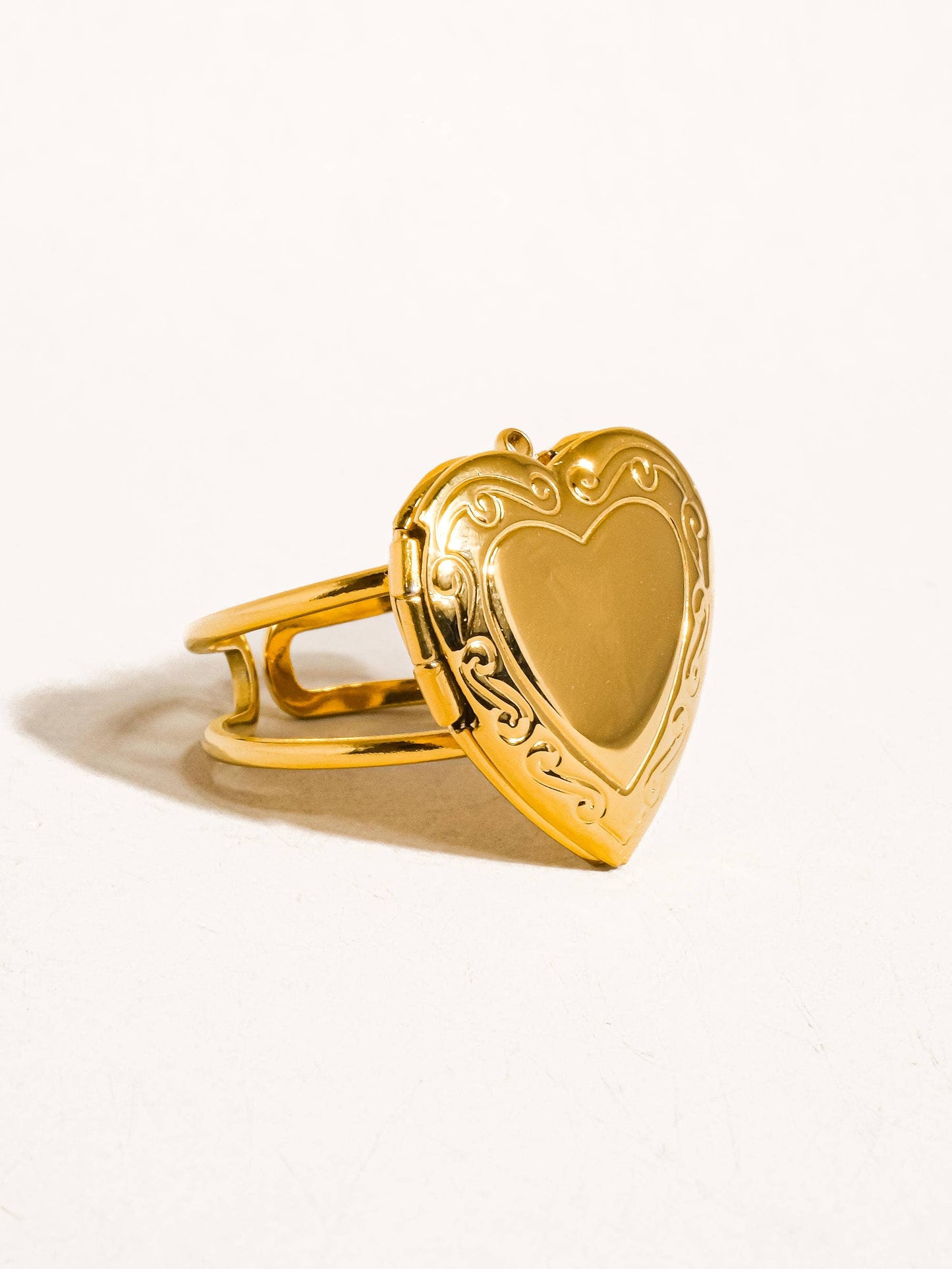 Locket Heart Ring