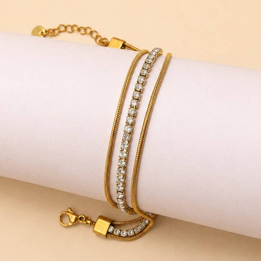 RHINESTONE BRACELET