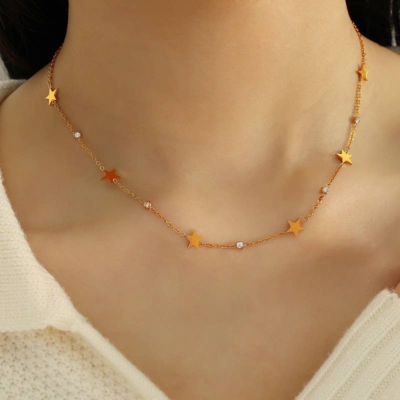 TARNISH FREE STAR NECKLACE