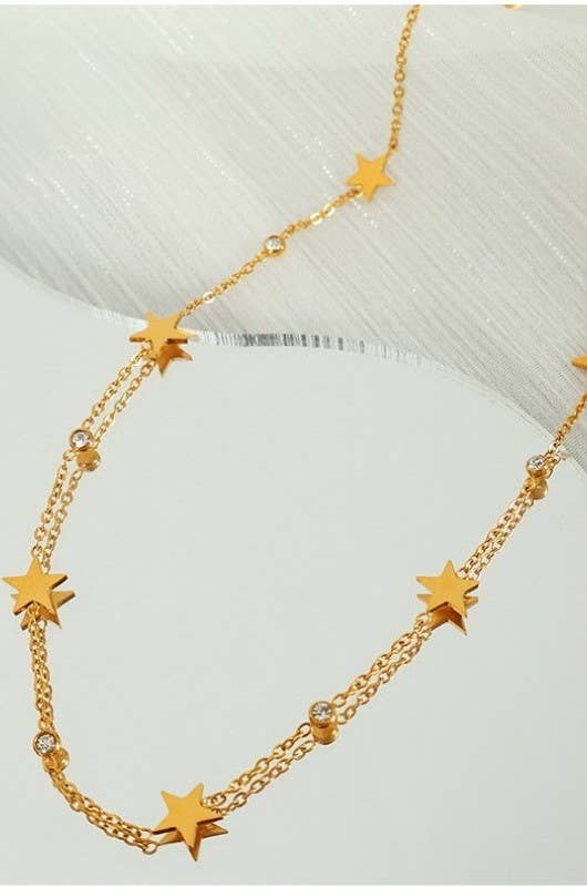 TARNISH FREE STAR NECKLACE