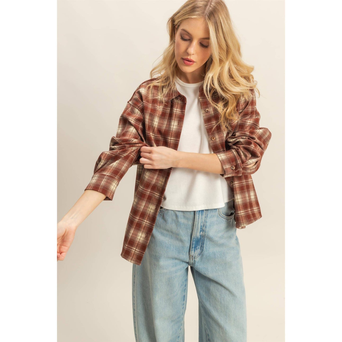 Classic Checkered Button-Up Shirt