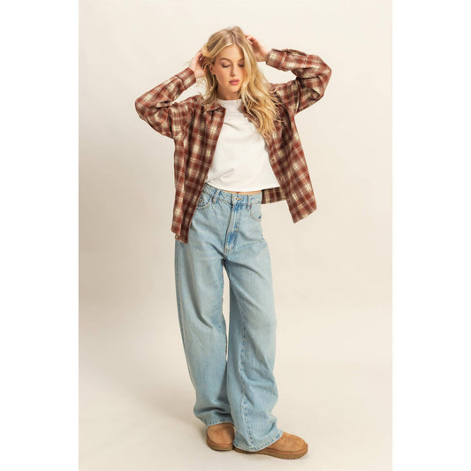 Classic Checkered Button-Up Shirt