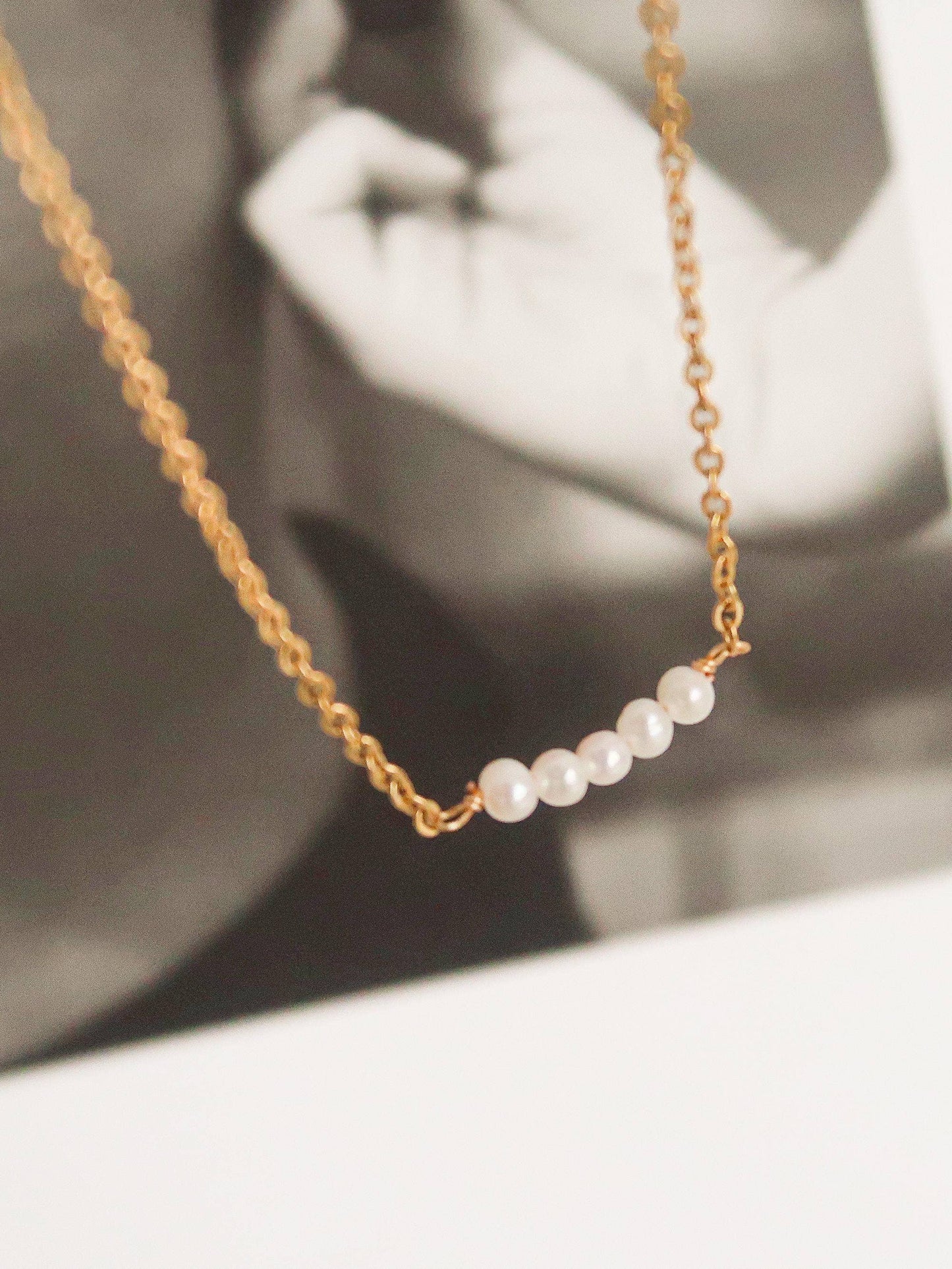 Petite Pearl Chokers