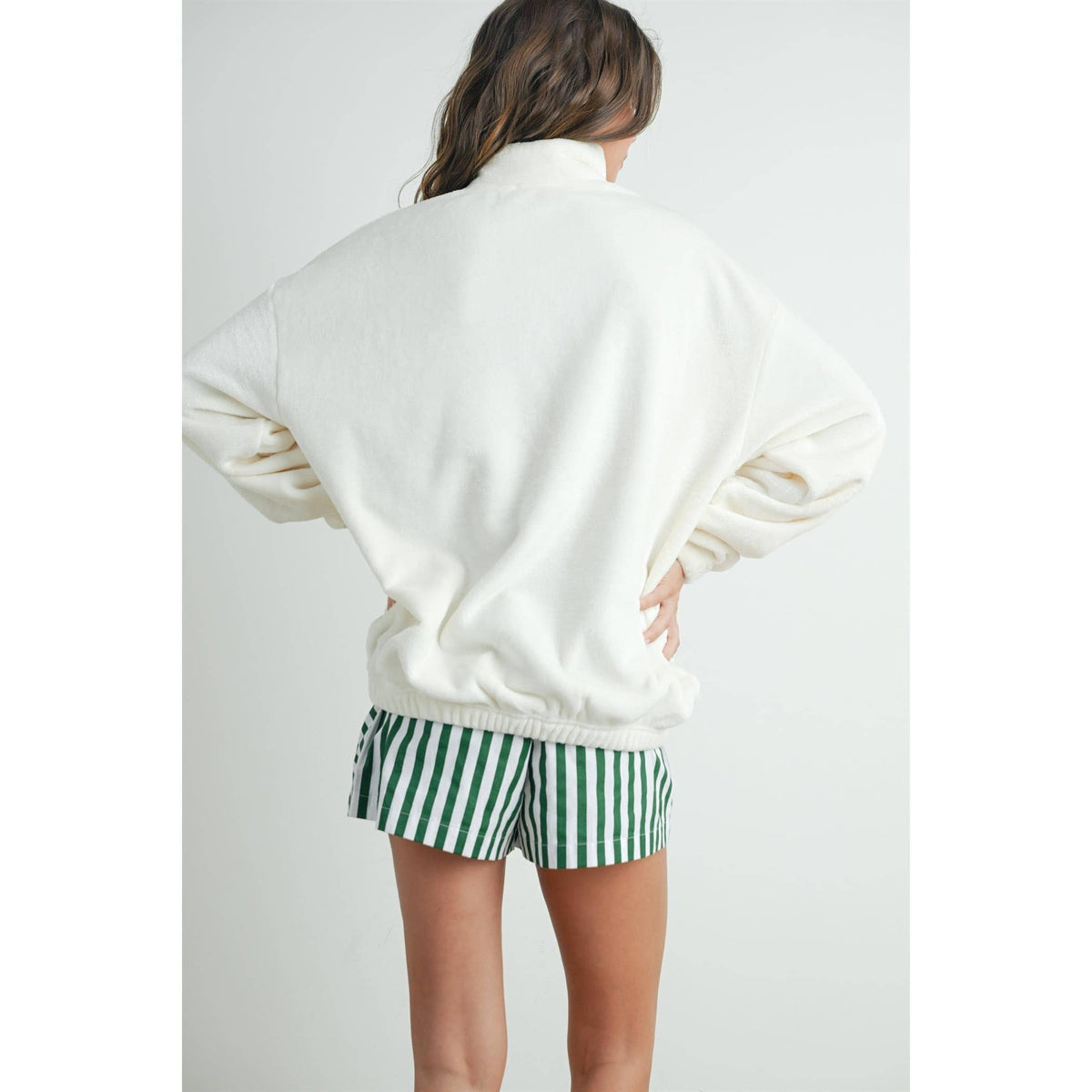 Sunday Morning Half-Zip Pullover Sweatshirt