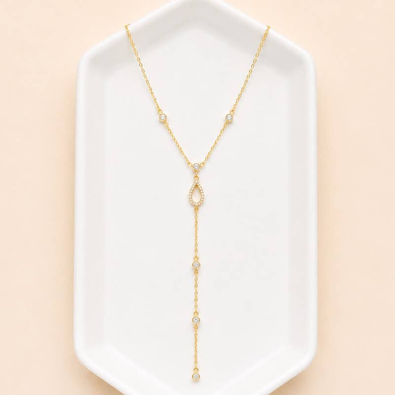RHINESTONE Y NECKLACE