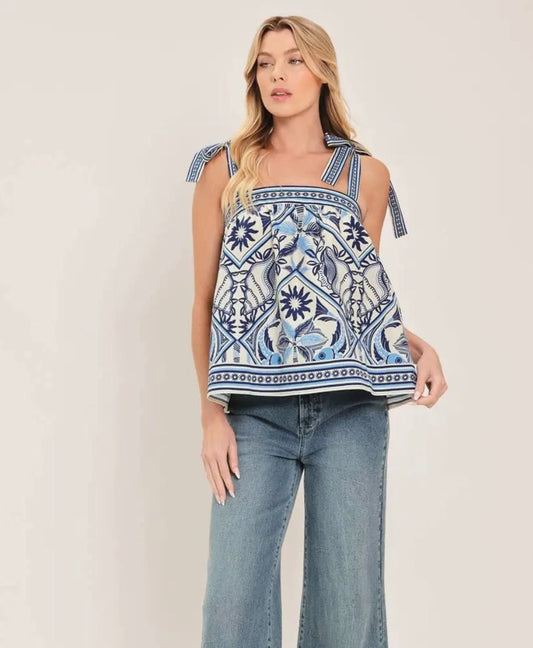 Woven tank