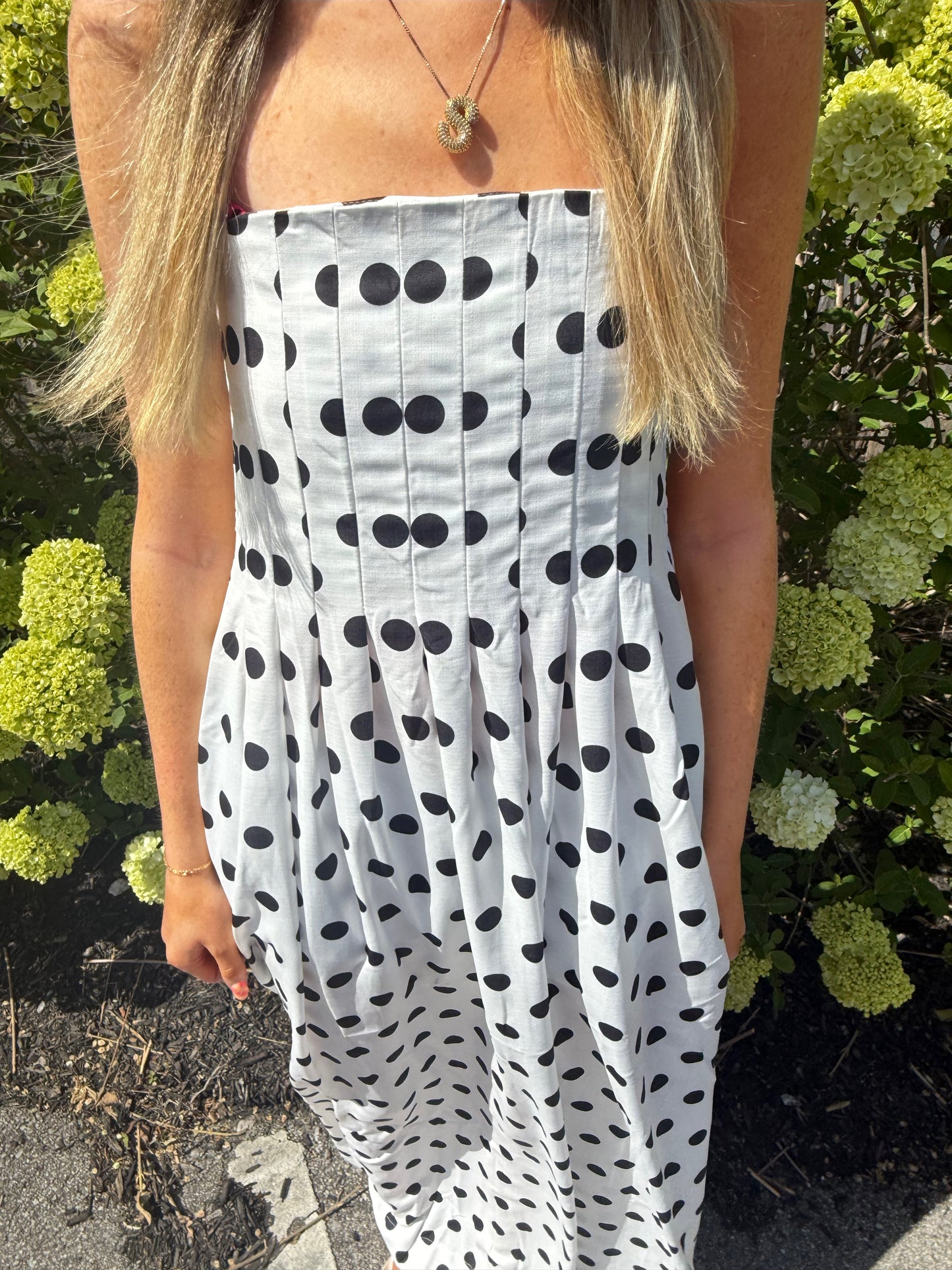 Dot it all dress