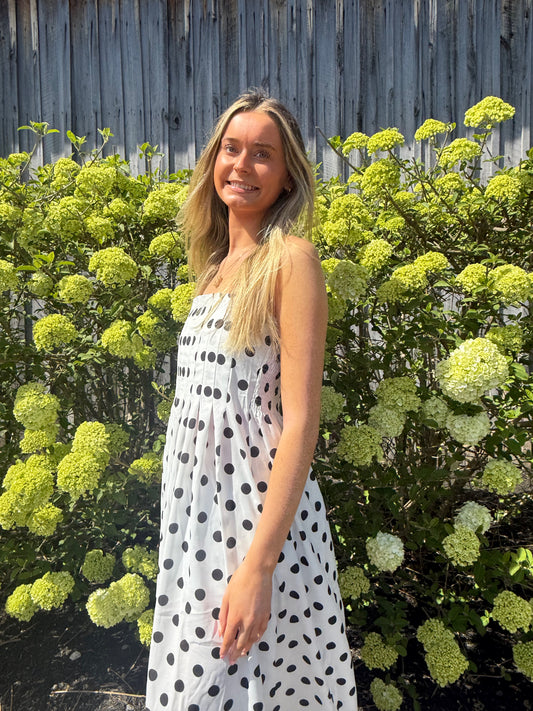 Dot it all dress