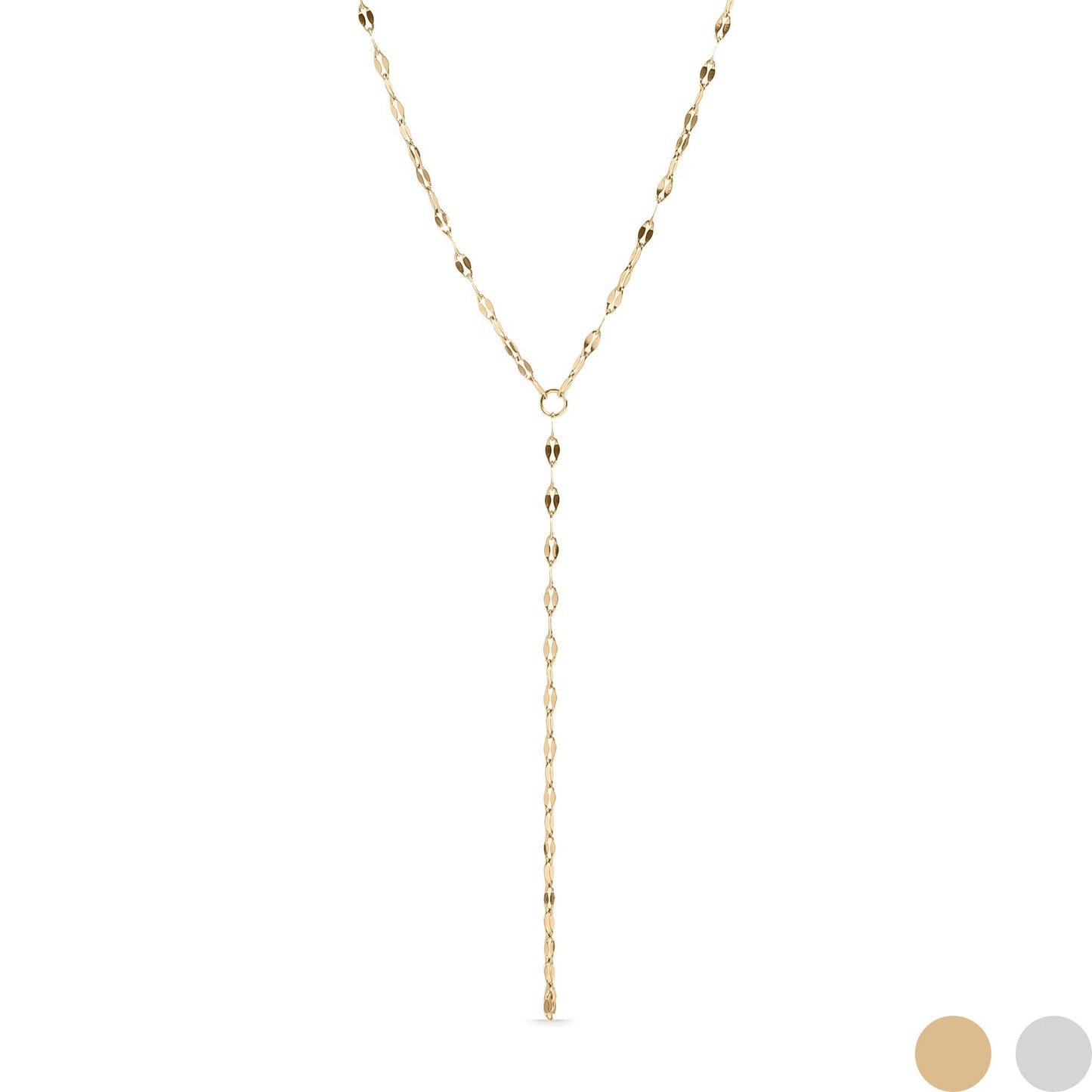 Lariat Necklace Lip Chain