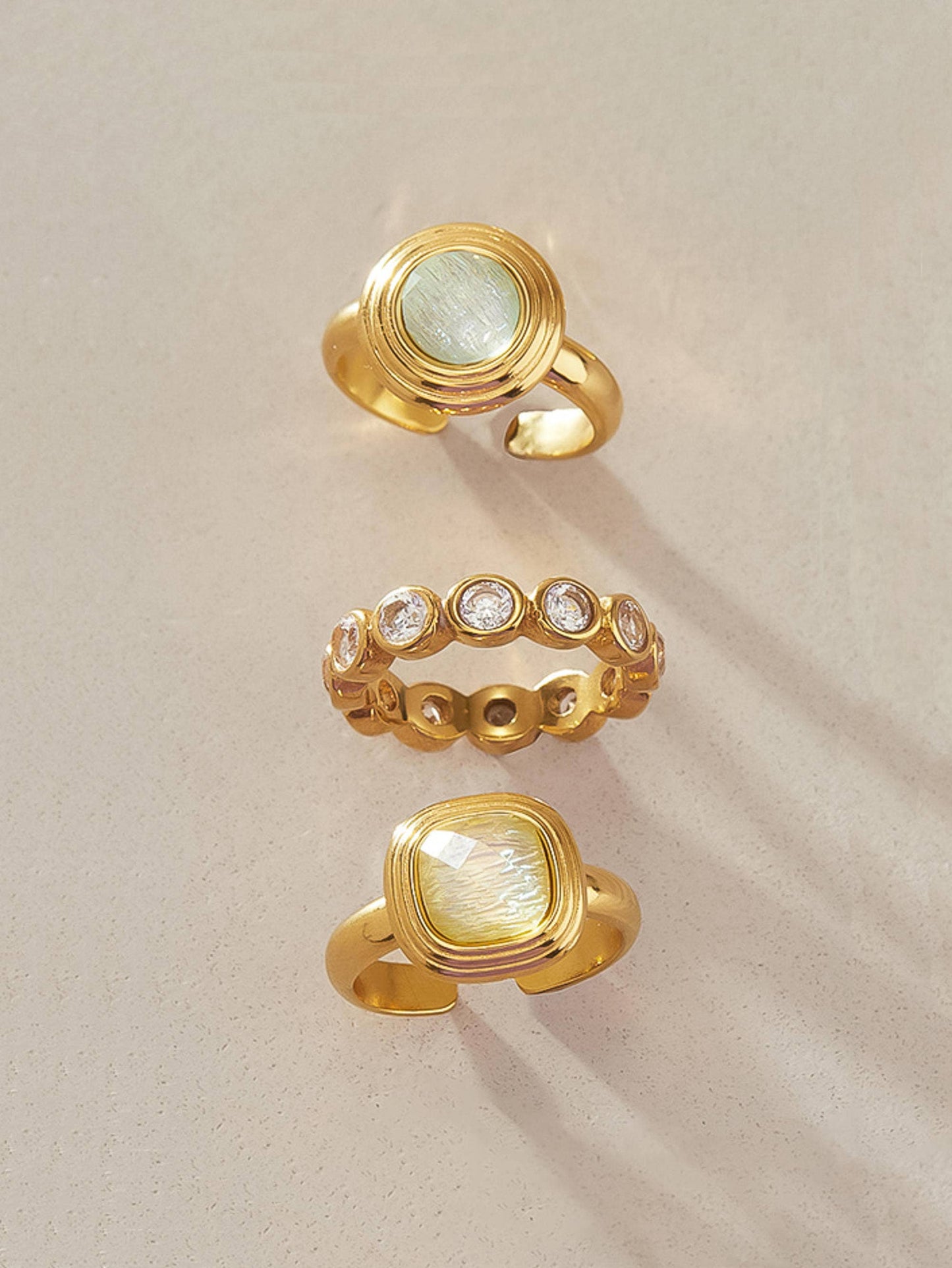 Bezel CZ Eternity Ring