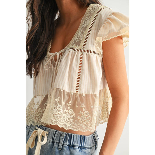 Love in lace blouse