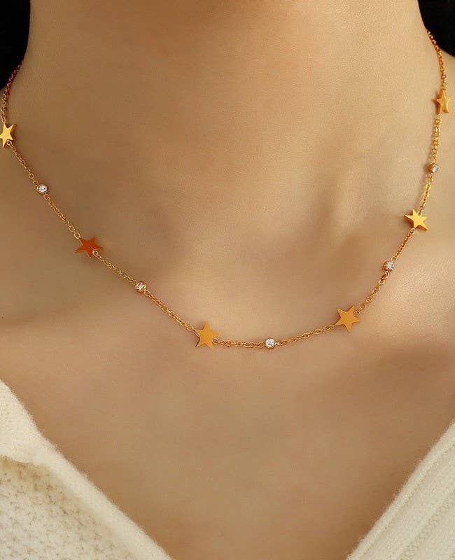 TARNISH FREE STAR NECKLACE