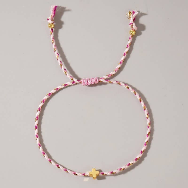 Love cross bracelet