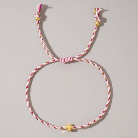 Love cross bracelet