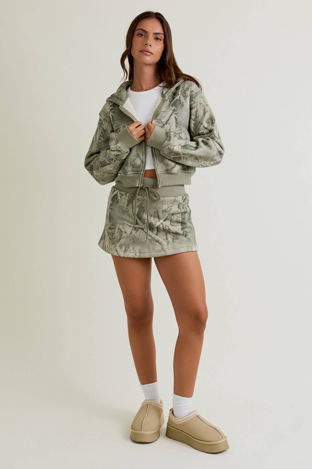 Camo skirt