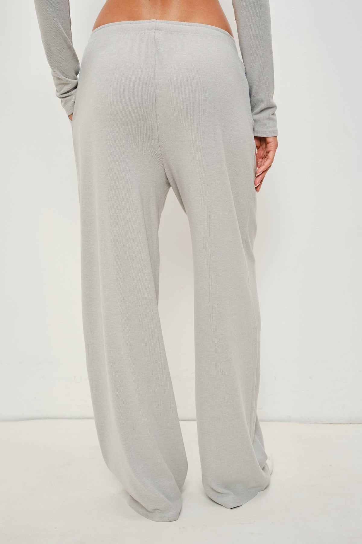 WREN GINGHAM COLOR BLOCK SOFT LOUNGE PANTS