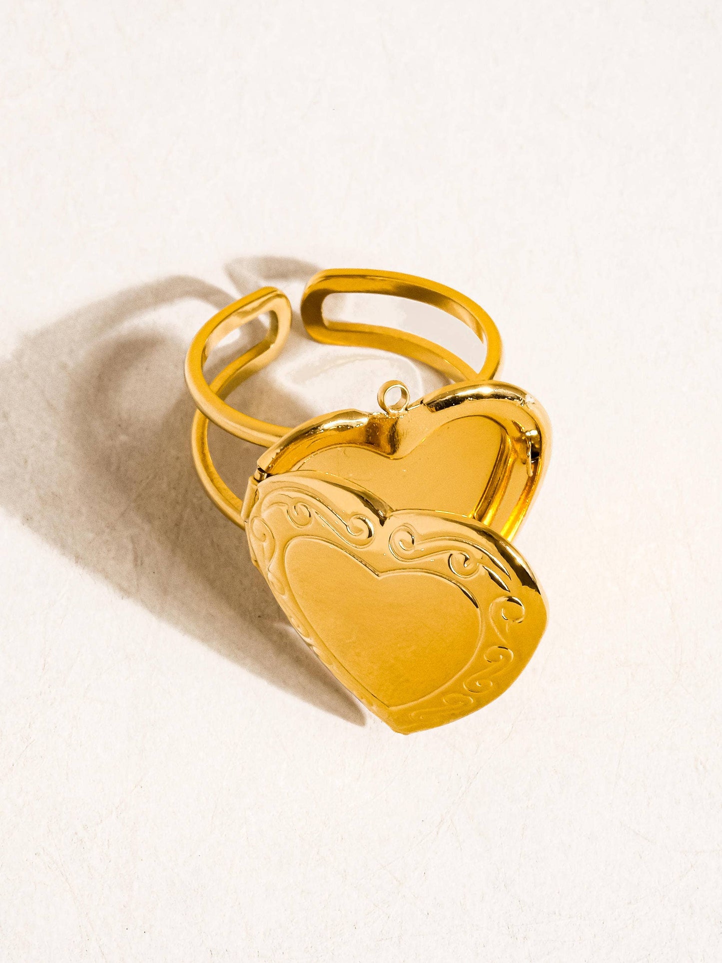 Locket Heart Ring
