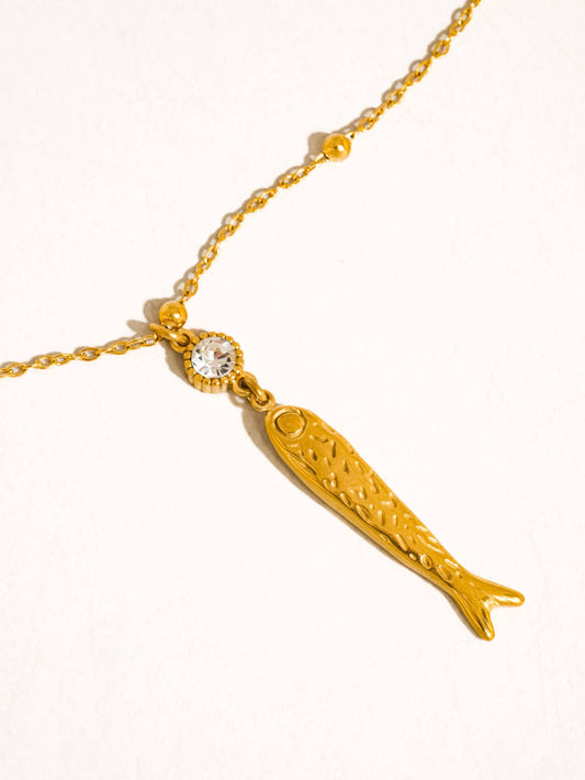 Fish Pendant Necklace