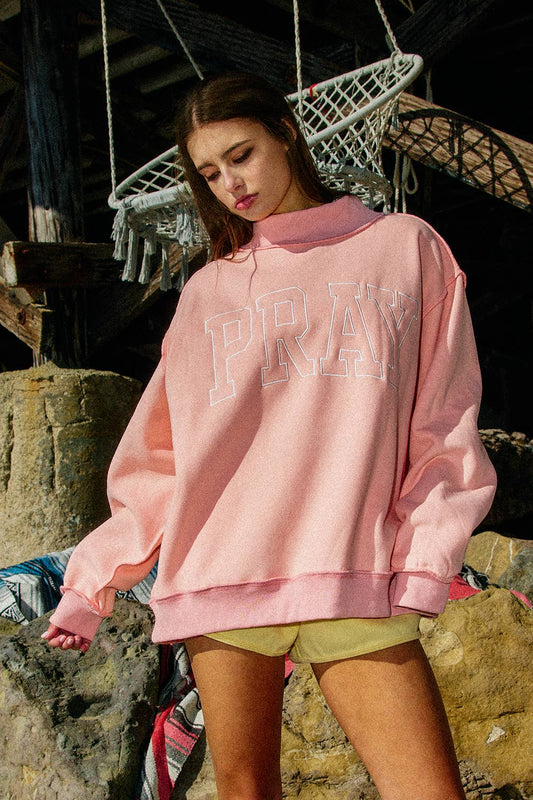 PRAY mockneck