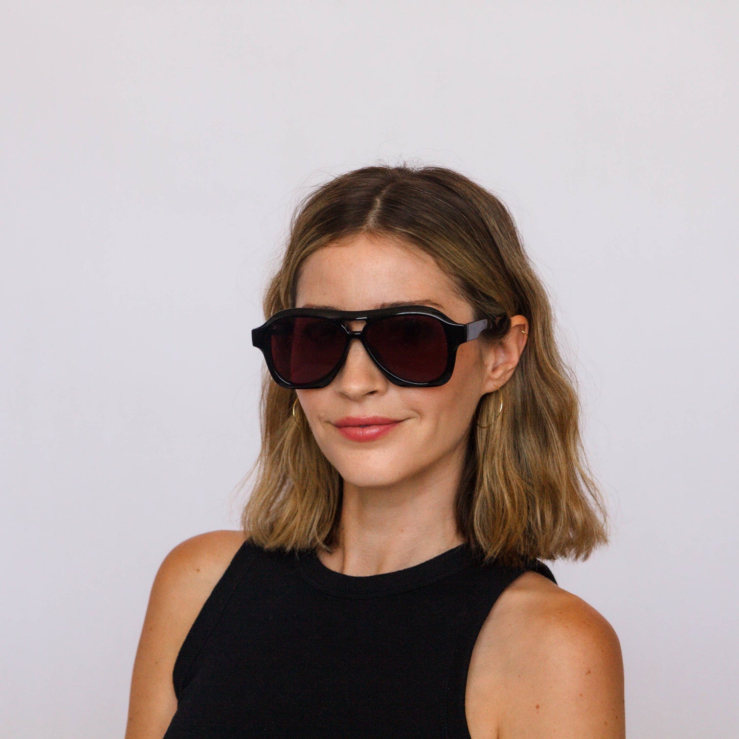 Burnout - Oversized Aviator Sunglasses